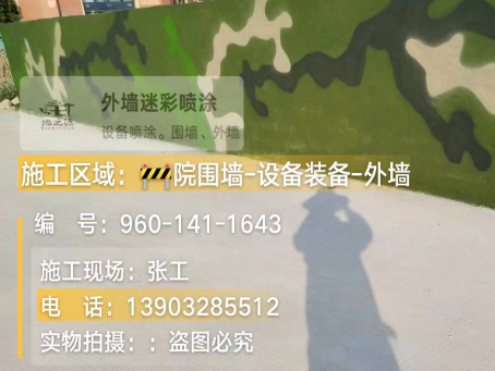 丰满 迷彩漆喷涂价格(按平方米计费)